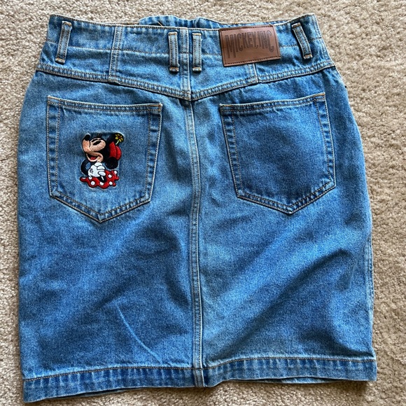 Minnie Mouse Denim Skirt